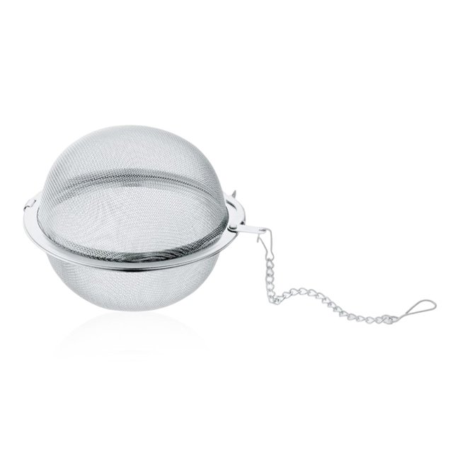 tredstone Stainless Steel Tea Infuser Reusable Teapot Kettle Strainer Seasoning Diffuser Filter Cafe Cooking Teahouse Accessories 6.8cm 1Set