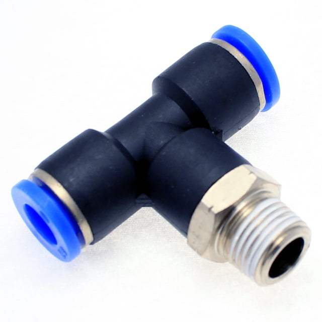 Poussoir pour Connecter Branche Tee 4 mm OD - 10-32 UNF Mâle