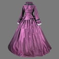 thumbnail image 2 of UPPADA Liquidation Robes d'Invitée de Mariage pour Femmes Hiver Robe à Manches Longues Grande Taille Robe Évasée Robe Maxi de Cocktail pour Femmes Robes de Soirée Ajustées Robes Élégantes Grande Taille, 2 of 5