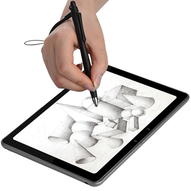 Domqga 2 Pcs Capacitive Pen Touch Screen Stylus Writing Drawing Pen for Phone Tablet PC, Capacitive Stylus Pen, Tablet Touch Screen Pen
