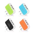 thumbnail image 3 of Universal Candy Color 3 USB Multi-Port Wall Charger US Plug Wall Adapter Cube Block AC 110-220V 5V, 3 of 6