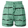 thumbnail image 2 of Leutsin Shorts de Sport Décontractés à Cordon pour Femmes avec Poches Imprimées, 2 of 4