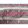 thumbnail image 4 of oneOone Cotton Poplin Fabric Geometric|Leaves & Floral Block Printed Craft Fabric BTY 42 Inch Wide, 4 of 4