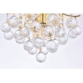 thumbnail image 4 of Elegant Lighting Toureg 12" 3 Light Royal Crystal Chandelier, 4 of 6