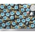 thumbnail image 3 of Soimoi Poly Georgette Fabric Hummingbird & Floral Fabric Prints By Yard 42 Inch Wide, 3 of 3