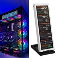 thumbnail image 1 of PC Temperature Display Screen, 7.9in Large Screen Multifunction PC Temp Monitor  For Office, 1 of 8