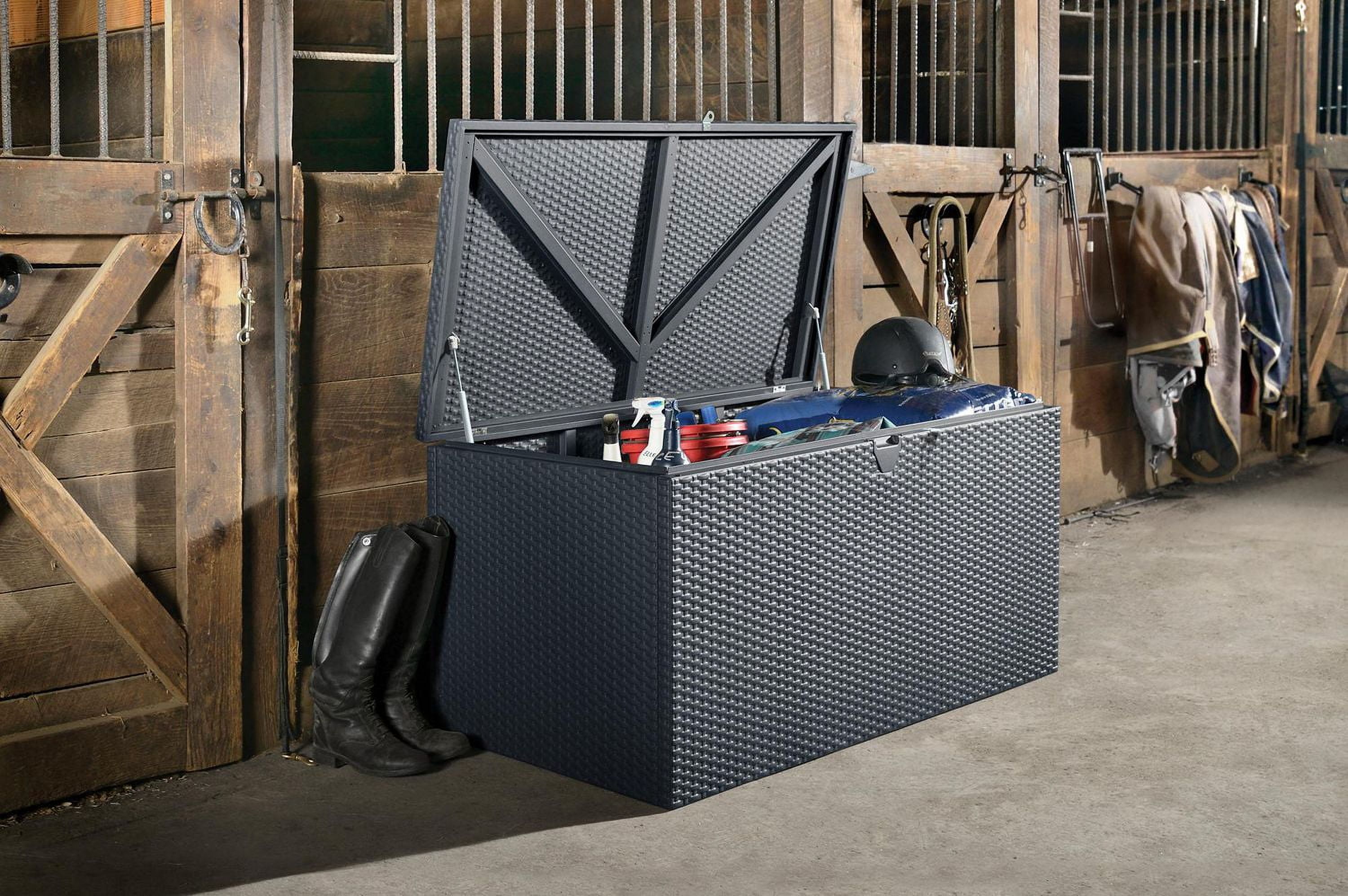 Contenant rangement Spacemaker®, Natté, Anthracite