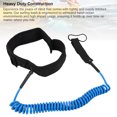 thumbnail image 3 of Surf Leash High Strength 10ft TPU Touch Fastener Paddleboard Leash for Small and Medium Sized Waves, 3 of 7