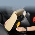thumbnail image 4 of Car Center Console Armrest Protector 2025 Upgrade Leather Armrest Cover Cushion With 2 Storage Bags Universal Seat Pad Interior Accessories Protector For Most Vehicle, 4 of 4