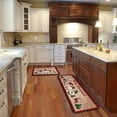 thumbnail image 4 of EQWLJWE Christmas Kitchen Mats for Floor,Christmas Kitchen Rugs Set of 2,Christmas Kitchen Rugs and Mats for Floor Non-Slip Backing Mat,Christmas Kitchen Decor,Anti Fatigue Kitchen Rug with Runner, 4 of 8