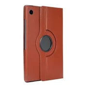 Case For Samsung Galaxy Tab A9 Plus 11” Tablet Cover for Samsung Tab A9 SM-X210/X215/X216/X218 360 Degree Rotating Leather Cover Brown Tab A9 Plus 11 inch