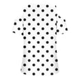 thumbnail image 4 of FAIWAD Hauts d'Été pour Femmes, Tuniques à Épaules Dénudées à Pois, Hauts à Bretelles Chaîne, Blouses Décontractées Chic Confortables, Hauts, 4 of 4