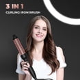 thumbnail image 4 of Dvkptbk Curling iron 1.25 Inch Curling Iron Brush Volumizing Brush Heated Round Brush Ceramic Tourmalines Ionic Curling Comb Heated Curling Brush for Curls, 4 of 9
