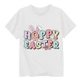 thumbnail image 1 of TZEWGL Cute Shirt For Infnat Cartoon Prints Short Sleeve Round Neck Blouse For Kids size 1-2T, 1 of 3