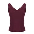 thumbnail image 3 of LSLJS Débardeurs Plissés pour Femmes Bretelles Spaghetti Camisole Ourlet Incurvé Mode Bretelles, Combinaisons & Barboteuses Cadeaux pour Femmes, 3 of 6