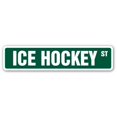 thumbnail image 1 of SignMission SS-ICE HOCKEY Panneau de Rue HOCKEY sur Glace 4 x 18 Po., 1 of 1