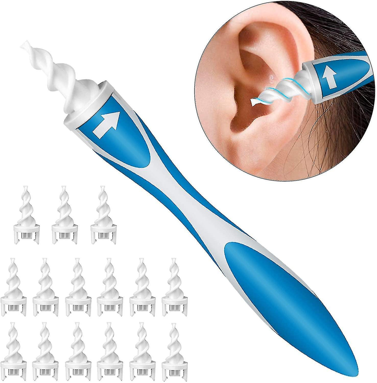 Spiral Silicone Earwax Remover, Ear Cleaner
