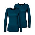 thumbnail image 1 of Adar sous-Couches pour Femmes, Lot de 2 - T-Shirt de sous-Couche à Manches Longues Confortable, 1 of 7