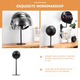thumbnail image 4 of Space Aluminum Helmet Stand Motorcycle Helmet Displaying Rack Desktop Hat Hanger Rack, 4 of 7