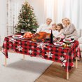 thumbnail image 3 of Wzzjkit Nappe Jetable en PVC Imprimé de Noël Nappe Décoration de Fête, 3 of 7