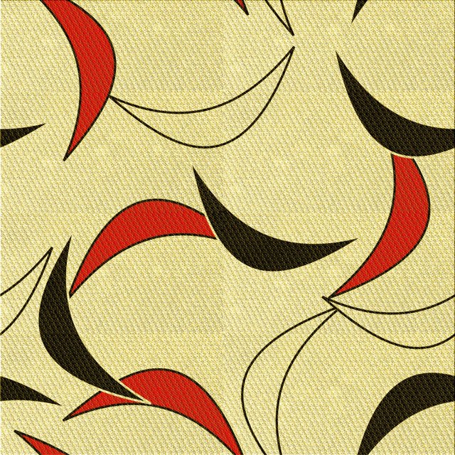 Ahgly Company Tapis d'Intérieur Lavable en Machine Carré Transitionnel Jaune Soleil, 5 Pieds Carré