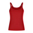 thumbnail image 1 of Yuyuzo Plus Size Tank Tops for Women Ribbed Knit Sleeveless Crop Tops Round Neck Slim Fitted Soft Base Layer Camis Tees, 1 of 5