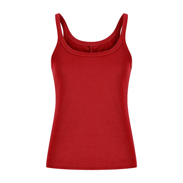 Yuyuzo Plus Size Tank Tops for Women Ribbed Knit Sleeveless Crop Tops Round Neck Slim Fitted Soft Base Layer Camis Tees