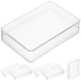thumbnail image 1 of Shisuyan 4pcs Clear Plastic Playing Card Boxes Poker Gaming Playing Card Deck Cases Holder, 1 of 9