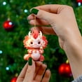 thumbnail image 2 of Adorable Baby Charm Pendant Soft Fabric Details Perfect Nursery Or Keychain Accessory Cute Idea & For All Ages, 2 of 5