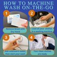 thumbnail image 3 of Travel Laundry Detergent Sheets + Lightweight Clothesline, 3 of 8