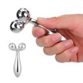 thumbnail image 4 of Filfeel Portable 3D Facial Massage Roller Waterproof Face Lifting Firming Tool Body Slimming Roller Improve Facial Contour Sliver, 4 of 8