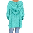 thumbnail image 4 of RKSTN Sweaters for Women Fashion Loose Large Size Color Hood Long Sleeves Sweater Tops Fall Sweaters, 4 of 8