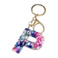 thumbnail image 1 of Fridja Mother's Day Custom Creative Keyring Clasp 26 English Letter Pendant Keyring, 1 of 8