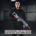 thumbnail image 4 of XSHOT SKINS Pro Series Longshot 2.0 Foam Dart Blaster by ZURU with 40 Air Pocket Technology Darts, Manual Action Plastic Blaster for Outdoor Play, Kids, Teens and Adults Ages 14+, 4 of 11