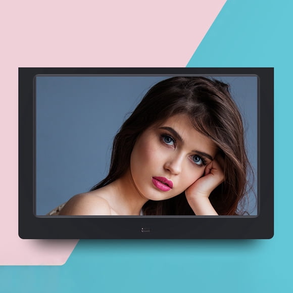 Chmadoxn 10-inch HD Digital Photo Frame Electronic Photo Album Calendar Clock Pictures Video Music Loop Playback Support Connected To The Computer, Headphones,speakers Digital Photo Frames