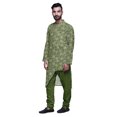 thumbnail image 2 of Atasi Ensemble Kurta de Designer pour Garçons Kurta Longue Imprimée Pyjama Vêtements d'Été, 2 of 4
