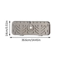 thumbnail image 3 of Extra Large Cauldron Kitchen Dish Dryer over The Stainless Kitchen Rack New Silicone Faucet Silicone Mat Kitchen Bathroom Faucet Mat Silicone Drain Mat, 3 of 4