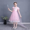 thumbnail image 2 of HAWEE Grisl Elsa Princess Dress Queen Costume Cosplay Dress Up with Accessories(Not Include Cape), 2 of 7