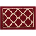 thumbnail image 1 of Hometrends Lawson Taupe Polyester Area Rug, 1 of 7