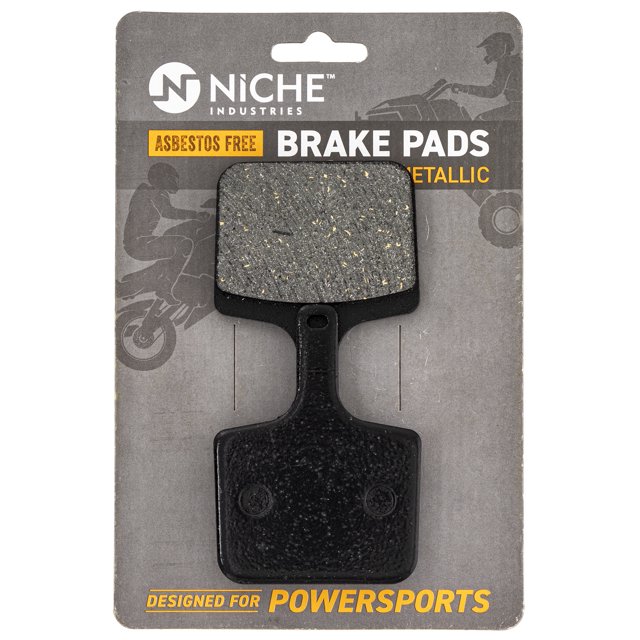 Niche Brake Pad Set for Polaris Indy 600 RMK Switchback 800 Rear Semi-Metallic 519-KPA2620D