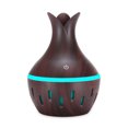 thumbnail image 2 of Agiferg 300ml LED Essential Oil Diffuser Humidifier Aromatherapy Wood Grain Vase Aroma, 2 of 9