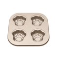 thumbnail image 1 of Baking Pan Cat Paw Even Heat Distribution Bake Tray High Temperature Resistance Bakeware Pans Cookie Mold Chocolate Cake Biscuit 4 Light Golden, 1 of 9