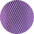thumbnail image 1 of Ahgly Tapis Rond Lavable en Machine Intérieur Transitionnel Violet Violet, 4 Pieds Rond, 1 of 7