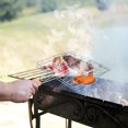thumbnail image 4 of Miangastore Barbecue en Acier Inoxydable avec Pince pour Filet de Cuisson pour un Rangement Pratique Kaki 2 Pcs, 4 of 8