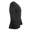 thumbnail image 4 of Men Padded Shirt Multiple Pad Protective Gear for Football Baseball Soccer Basketball Volleyball Training Bike Ski, 4 of 7