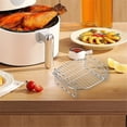 thumbnail image 1 of WHEANG Upgrade Your 7 Inch Air Fryer With This Stainless Double Layer Cooking Rack Maximize Capacity Cook Multiple And Even Results For Family Meals And Snacks, 1 of 4