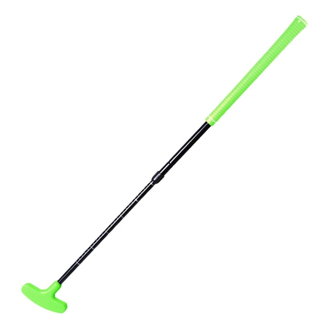 jinwen Putter de Golf Rétractable Équipement d'Entraînement de Putting de Golf Cour Mini Clubs de Golf Vert