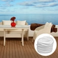 thumbnail image 3 of 32M Rattan Wicker Repair , Woven Rattan Repair Material for Outdoor Garden Patio Furniture, Rattan Material Repair ,for Knit Repair Table White, 3 of 8