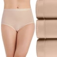 thumbnail image 1 of Vanity Fair Womens Comfort Where It Counts Brief Panty 3-Pack, 8, 1 of 1