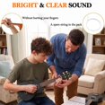 thumbnail image 3 of Soprano Ukulele Beginner Kit 21 Inch w/Free Online Lesson Gig Bag Tuner Picks Strap, Fast to Learn, 3 of 8